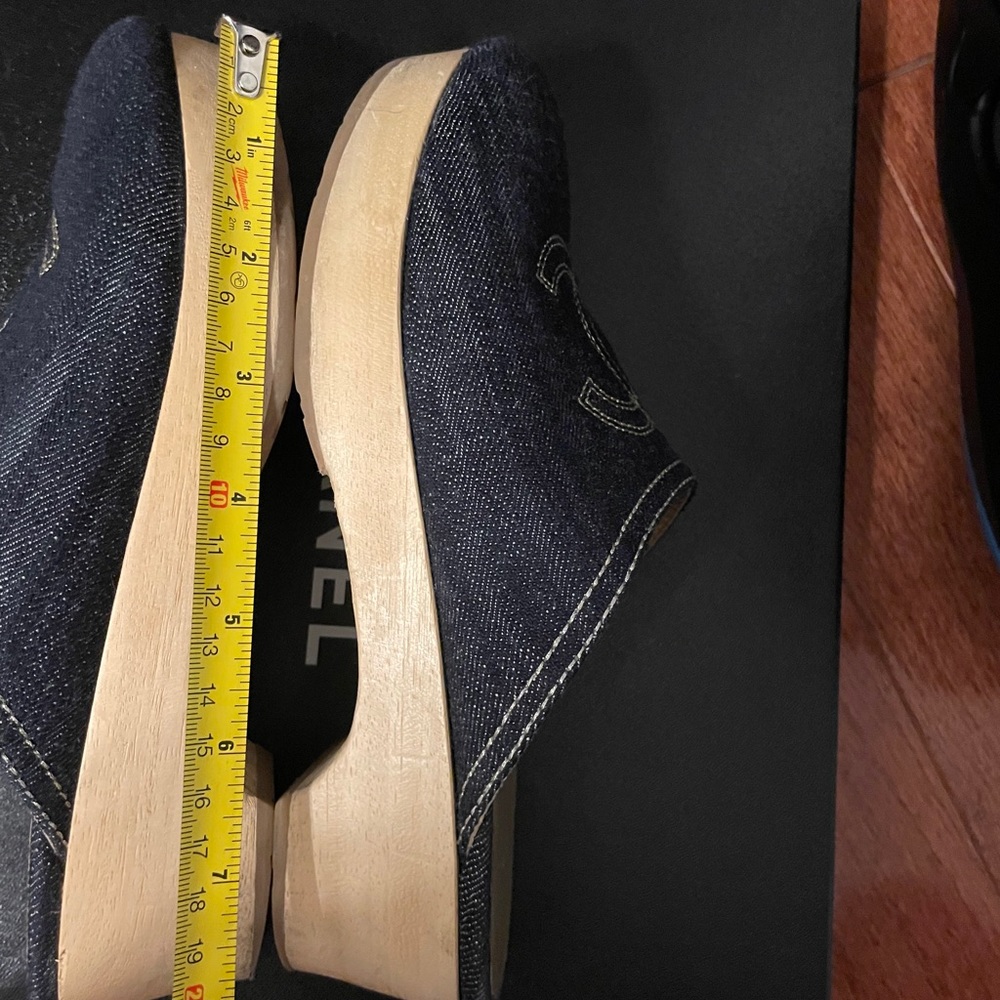 Chanel Denim Clog - SOLD